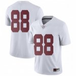 Men's Alabama Crimson Tide #88 Major Tennison White Limited NCAA College Football Jersey 2403VKMC3